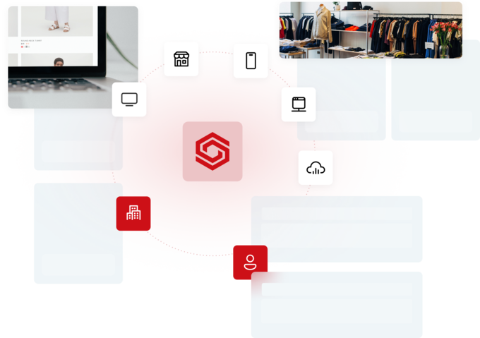 Illustration of possible Solutions that CoreShop offers